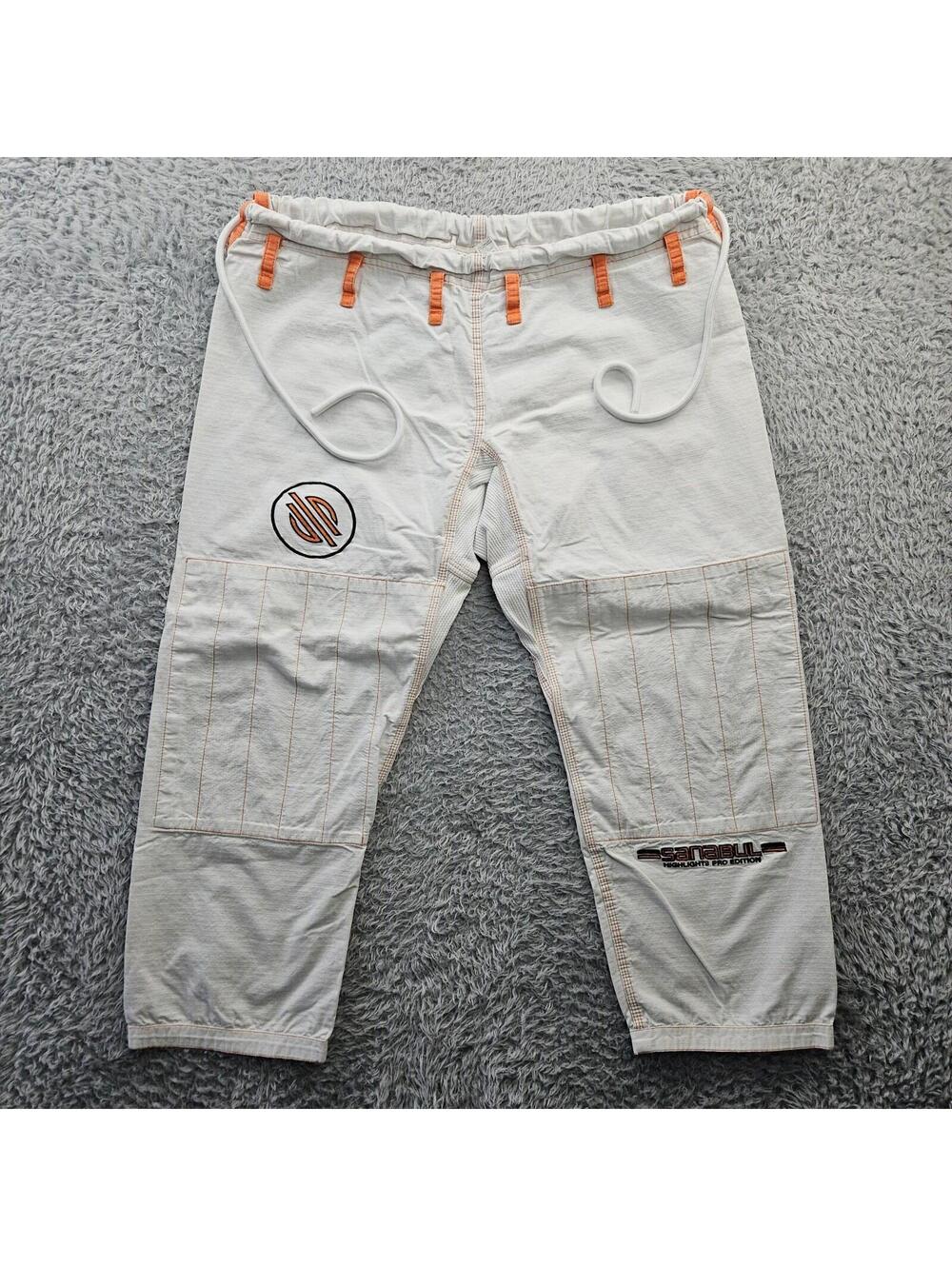 Sanabul Gi Pants Jiu Jitsu MMA Highlights Pro Edition Bottoms Only Adult Size A3